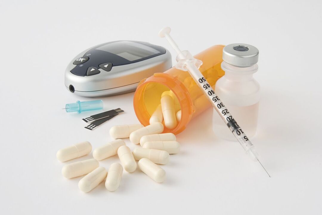 Cápsulas Glucoren contra a diabetes